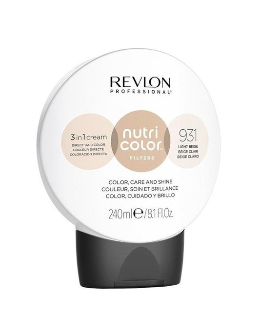 NOUVEAU Revlon Professional Nutri Color Filters 931 Beige clair - 240 ml