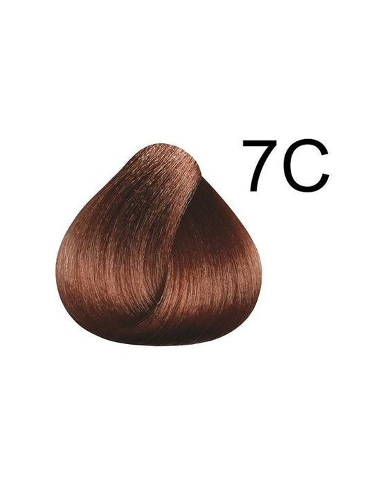 COLOR &amp; SOIN Kit de coloration capillaire naturelle sans ammoniaque - Blond terre cuite 7C