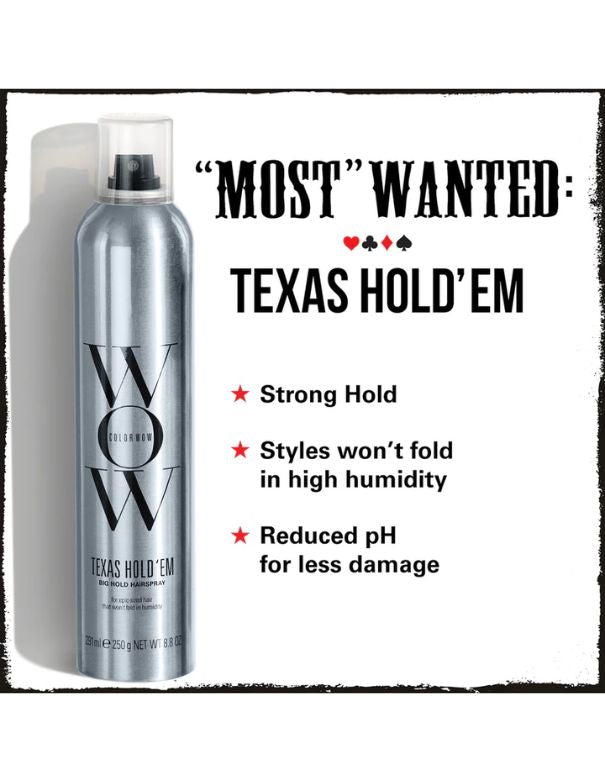 Color Wow Texas Hold ‘Em Laque Fixation Forte - 291ml