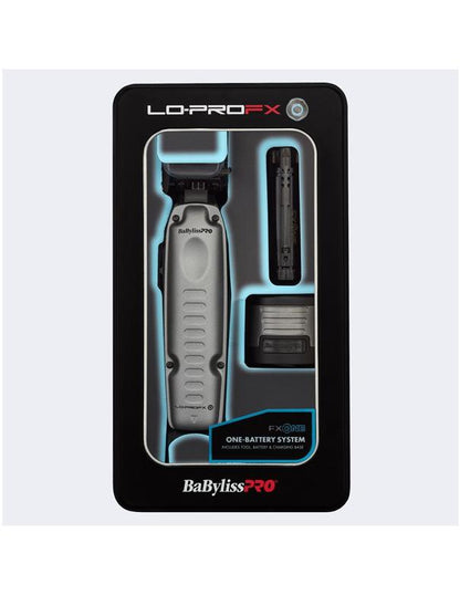 Tondeuse à cheveux BabylissPro Fxone Lo-profx haute performance à profil bas, argentée