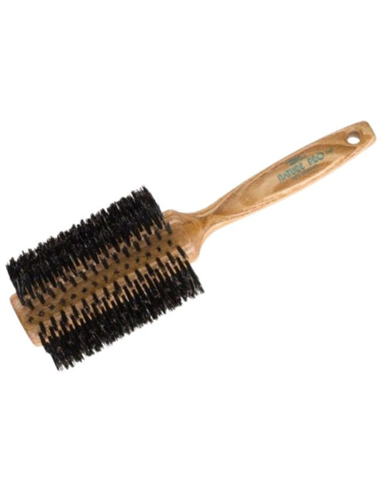 Brosse circulaire en bois de chêne Dannyco Nature Pro Jumbo