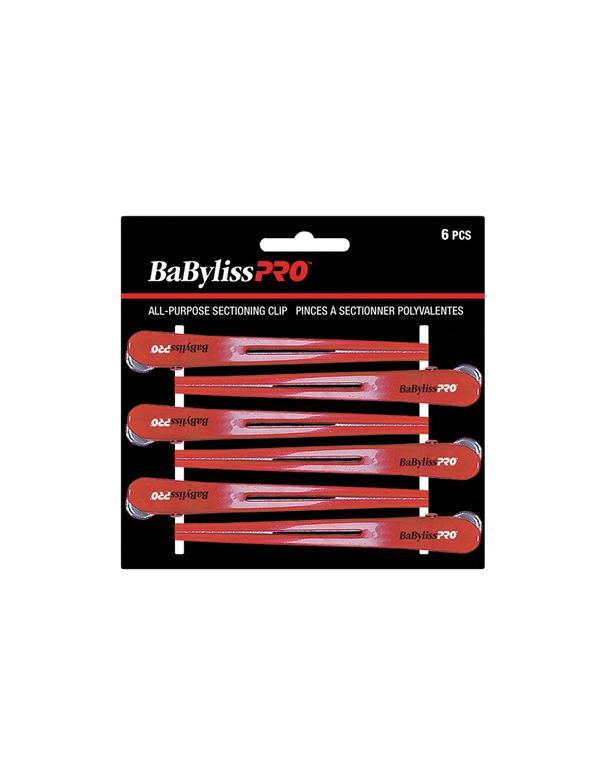 Pinces de séparation tout usage BaBylissPro, 6 pièces