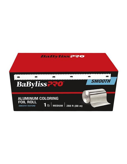 Rouleau de papier d'aluminium colorant BabylissPro lisse moyen 288 pieds