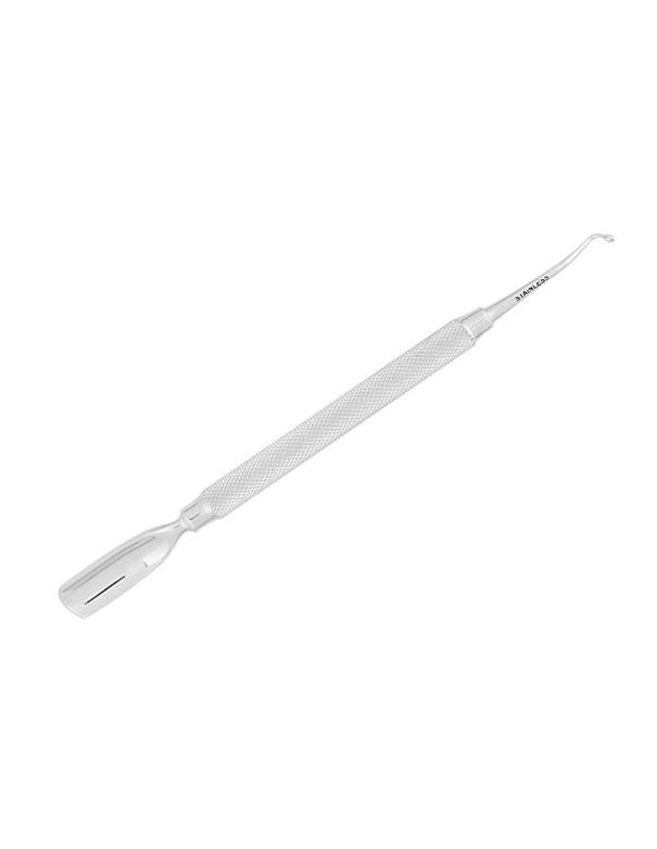 Pousse-cuticules et cuillère nettoyante pour ongles Silkline