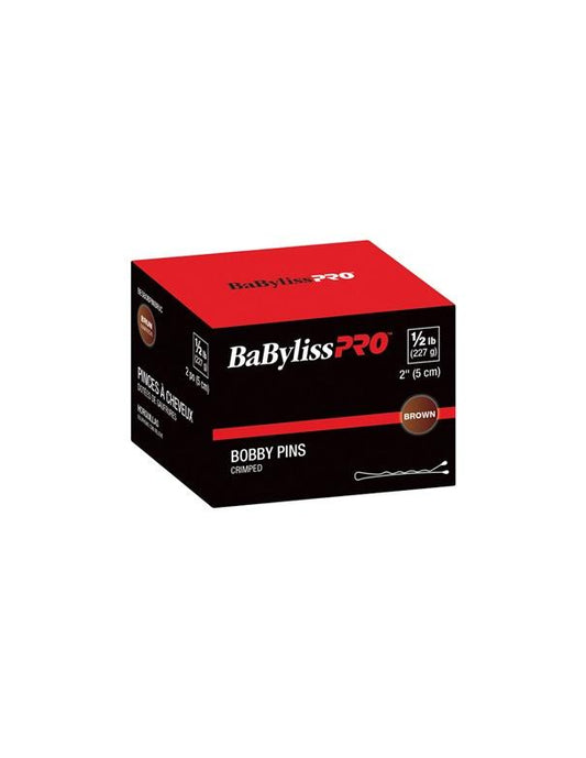 Épingles à cheveux BaBylissPro 2, serties, marron