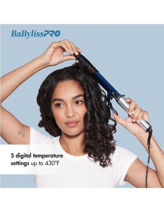 Fer à friser BabylissPro Nano Titanium à barillet allongé 1"