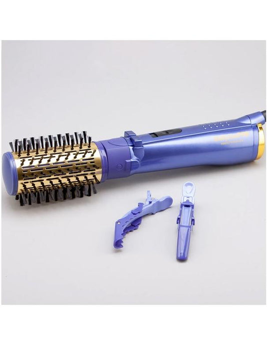 Ensemble de brosses à air chaud ioniques rotatives BabylissPro Nano Titanium Violet