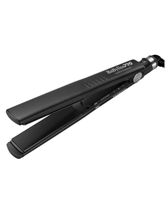 Fer plat ionique double Nano Titanium BabylissPro 1-1-4 Noir