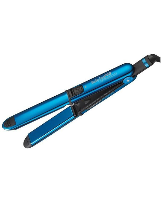 Fer plat BabylissPro Nano Titanium Optima en acier inoxydable Bleu nuit 1-1-4