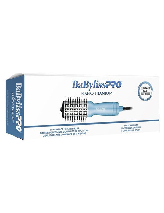 Brosse soufflante compacte ovale BabylissPro Nano Titanium 2