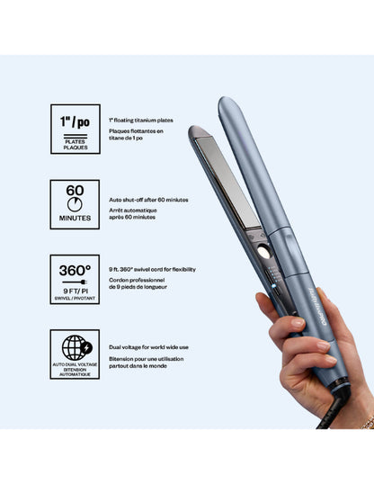 Fer à lisser électromagnétique BaBylissPRO Nano Titanium TrueTension 1