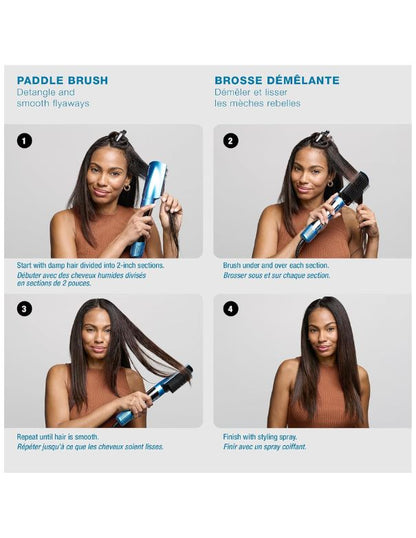 BaBylissPRO Nano Titanium Style/Switch IONIC MULTI-STYLER &amp; SÉCHE-LINGE 5 en 1