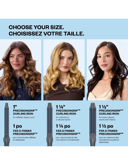 BaBylissPRO Nano Titanium PrecisionGrip Curling Iron 1