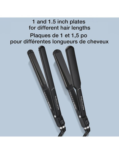 BaBylissPRO Nano Titanium Ultra Slim Flat Iron 1inch - Black