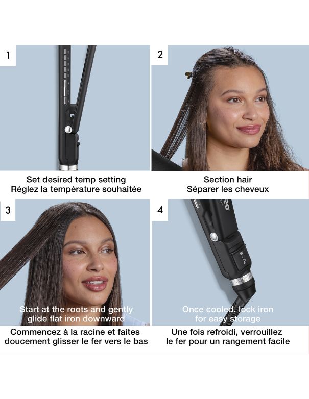 BaBylissPRO Nano Titanium Ultra Slim Flat Iron 1inch - Black