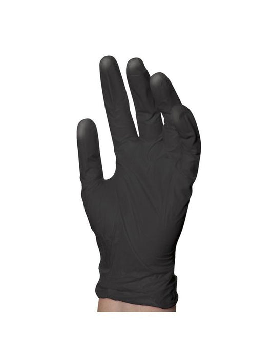 Gants jetables en nitrile BabylissPro, extra-larges, noirs