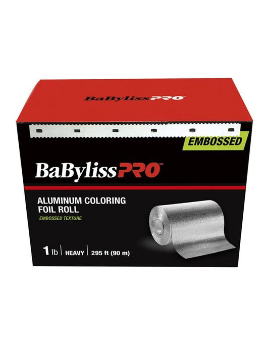 Rouleau de papier aluminium gaufré BabylissPro, 90 m