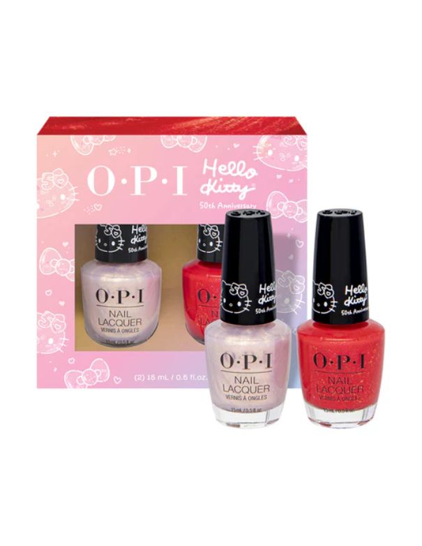 Duo de vernis OPI Hello Kitty 50e anniversaire