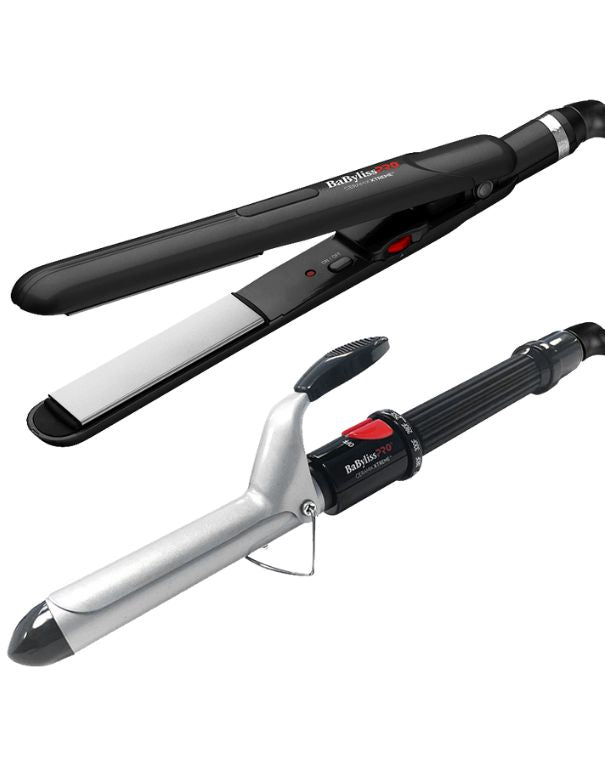 Duo fer à friser et fer plat BaBylissPro Ceramix Xtreme
