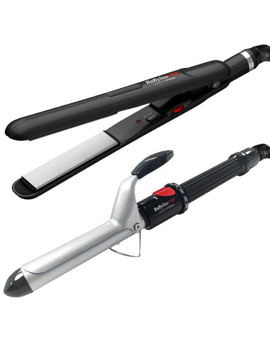Duo fer à friser et fer plat BaBylissPro Ceramix Xtreme