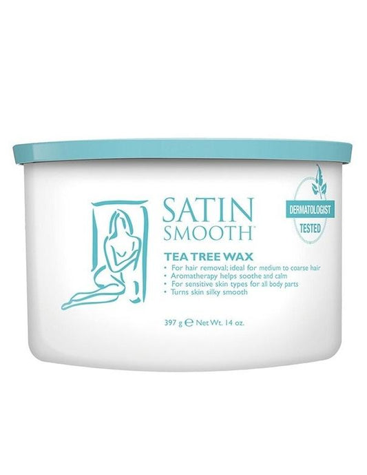 Cire crémeuse satinée à l'arbre à thé et à l'eucalyptus - 397 g - SSW14TTG