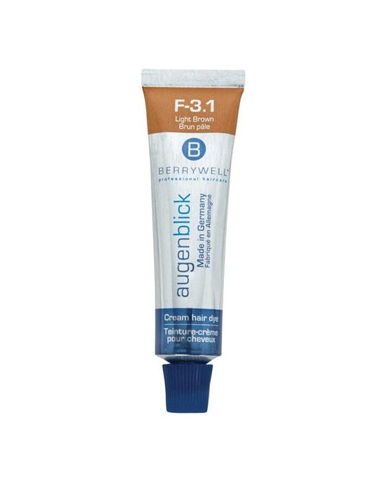 Crème colorante capillaire esthétique Berrywell, châtain clair F 3.1