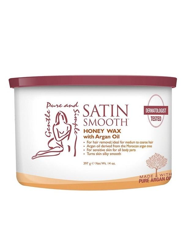 Cire satinée lisse au miel et à l'huile d'argan - 397 g - SSW14HAG
