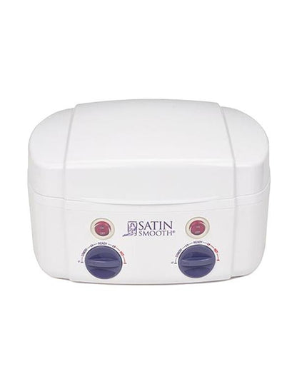 Chauffe-cire double satiné lisse