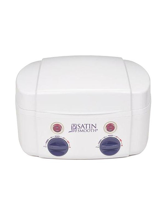 Chauffe-cire double satiné lisse