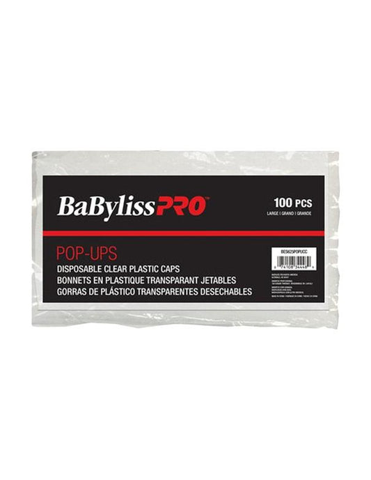 Capuchon de traitement en plastique transparent BaBylissPro Pop-Ups