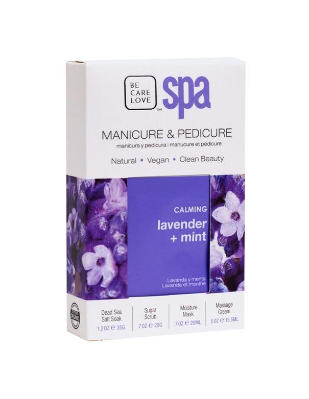 Coffret de sachets à usage unique Be Care Love Spa - Lavande Menthe