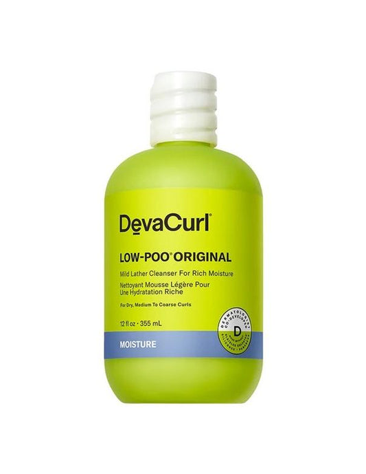 Nettoyant mousse doux DevaCurl Low-Poo Original - 355 ml