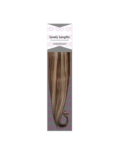 Extensions à clips Lovely Lengths 20 pouces, couleur miel cendré 816