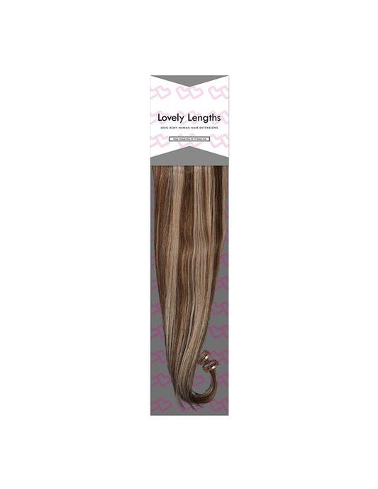 Extensions à clips Lovely Lengths 20 pouces, couleur miel cendré 816