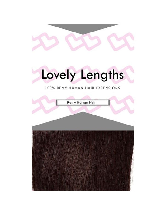 Extensions à clips Lovely Lengths 20 pouces, couleur 1C, noir cassé