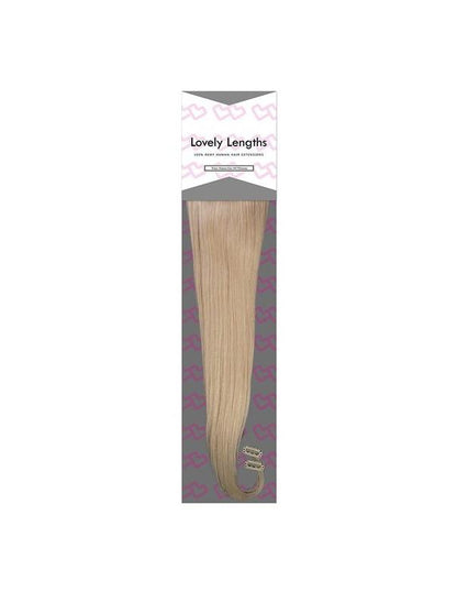 Extensions à clips Lovely Lengths 20 pouces, couleur platine 60