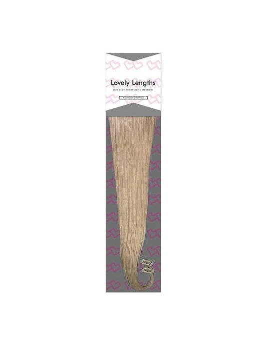 Extensions à clips Lovely Lengths 20 pouces, couleur platine 60