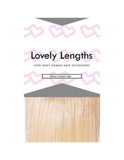Extensions à clips Lovely Lengths 20 pouces, couleur platine 60
