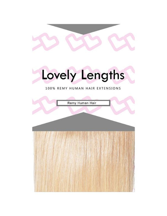 Extensions à clips Lovely Lengths 20 pouces, couleur platine 60