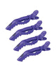 Lot de 4 pinces humides Wet Brush, violet