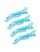Lot de 4 pinces humides Wet Brush bleues