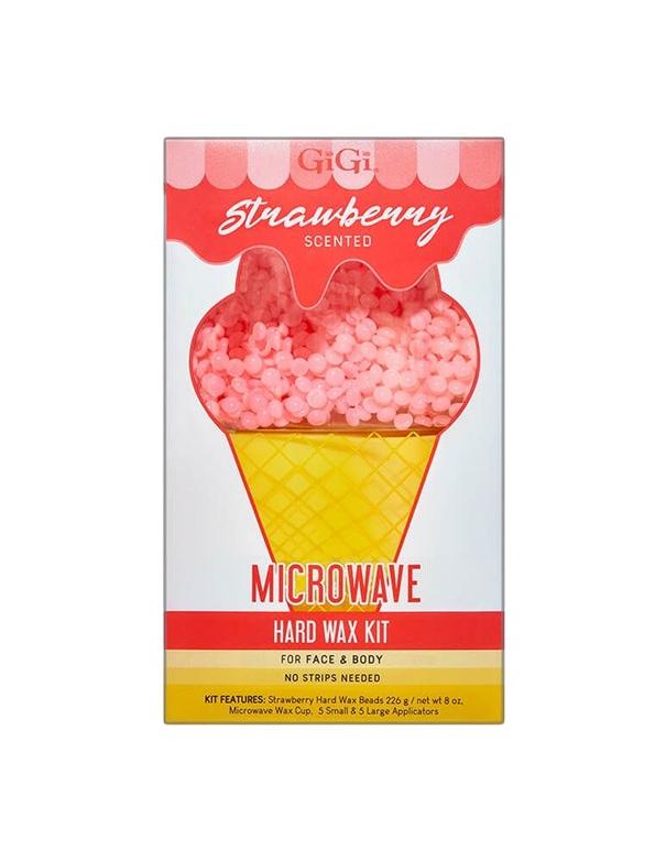 Kit de perles de cire pour micro-ondes GiGi Fraise