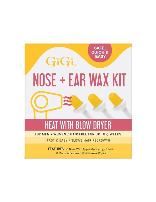 Kit d'épilation à la cire sèche pour le nez et les oreilles GiGi