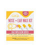 Kit d'épilation à la cire sèche pour le nez et les oreilles GiGi