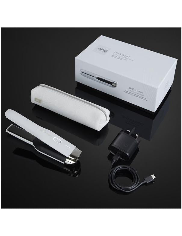 Lisseur ghd Unplugged Black et blanc