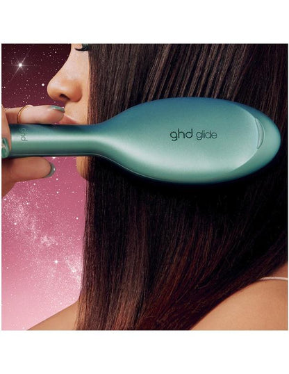 Brosse chauffante ghd Glide Alluring Jade
