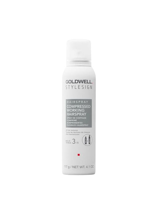Laque de travail compressée Goldwell StyleSign - 117g