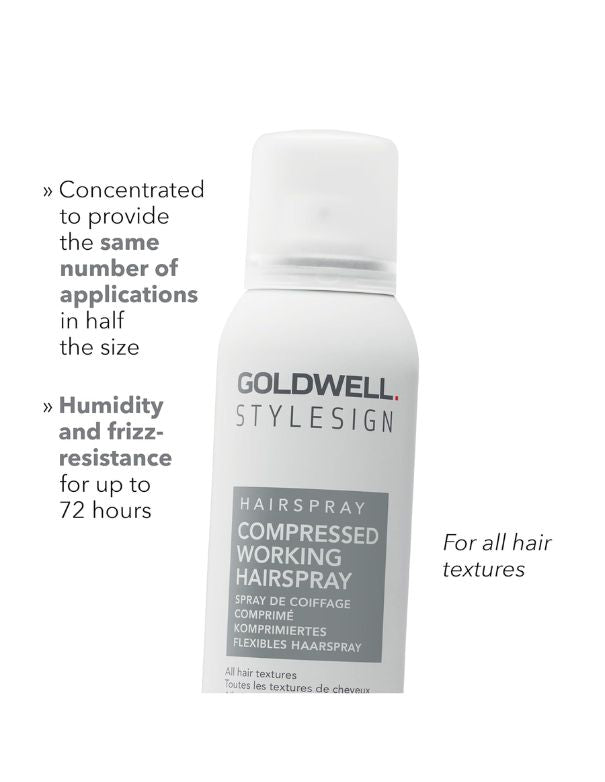 Laque de travail compressée Goldwell StyleSign - 117g