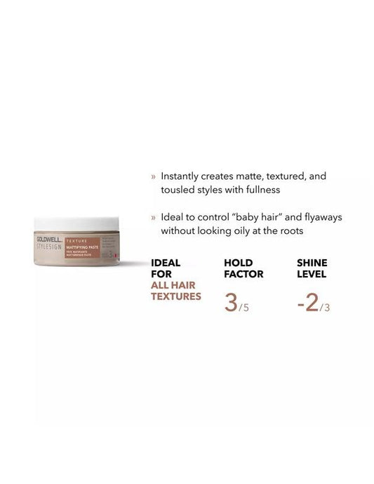Pâte matifiante texture Goldwell StyleSign - 100 ml