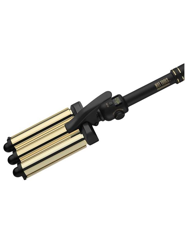 Hot Tools Waver 3 barils en or 24 carats